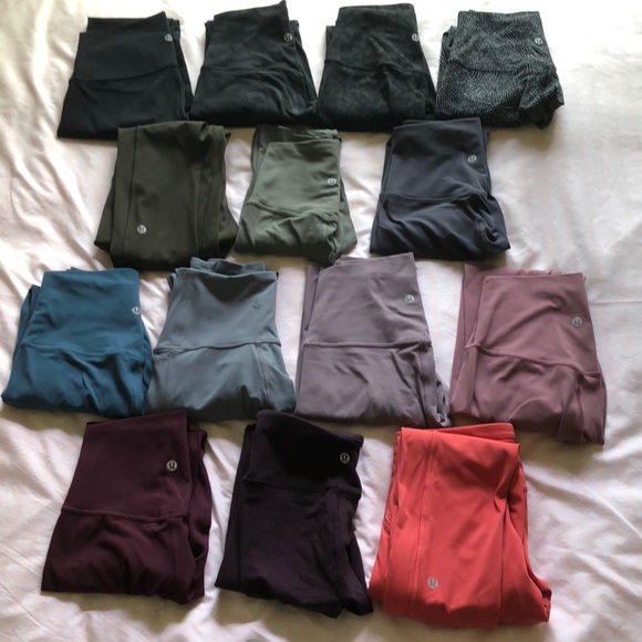 My lululemon leggings collection!🤩 -not for sale- - Picture 2 of 3